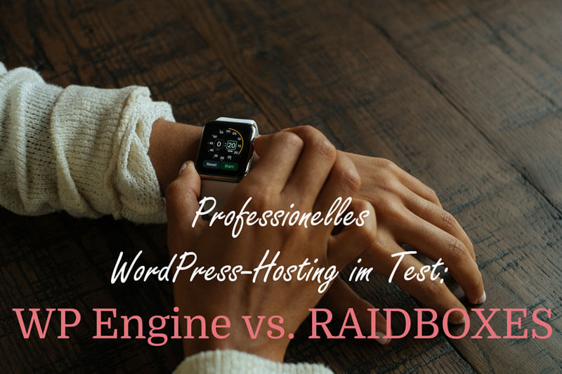 WordPress Hosting im Test: WP Engine vs. RAIDBOXES